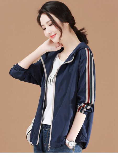 nxh plus size water proof hooded jacket autumn coats and jackets women striped windbreaker navy raincoat, Black;brown
nxh plus size water proof hooded jacket autumn coats and jackets women striped windbreaker navy raincoat, Black;brown