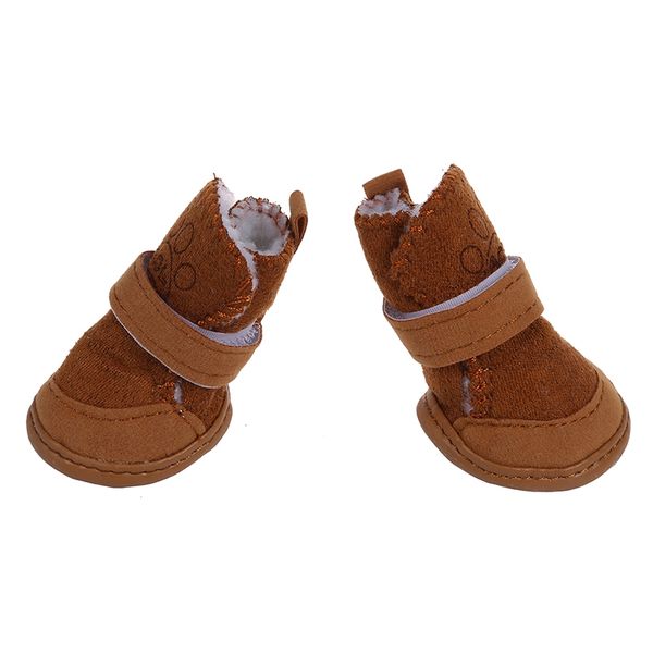 warm walking cozy pet dog shoes boots clothes apparel 3# - tan--fit paws (approx.): 1 3/4'' x 1 1/2'' (l x w) dog appare
warm walking cozy pet dog shoes boots clothes apparel 3# - tan--fit paws (approx.): 1 3/4'' x 1 1/2'' (l x w) dog appare