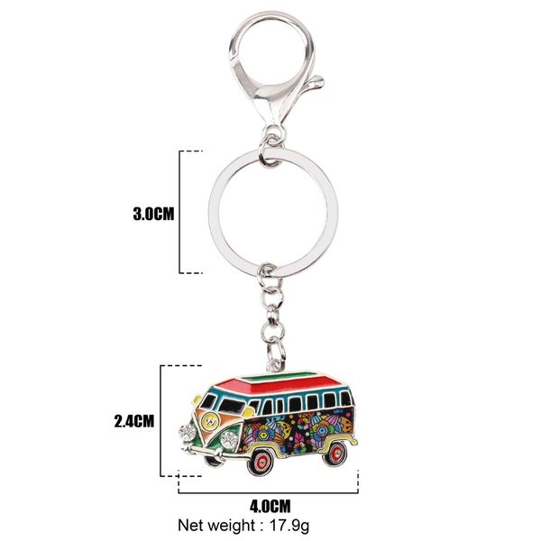 weveni metal bus car shape key chain key ring bag charm van model keychain souvenir fashion accessories enamel jewelry for women, Slivery;golden
weveni metal bus car shape key chain key ring bag charm van model keychain souvenir fashion accessories enamel jewelry for women, Slivery;golden