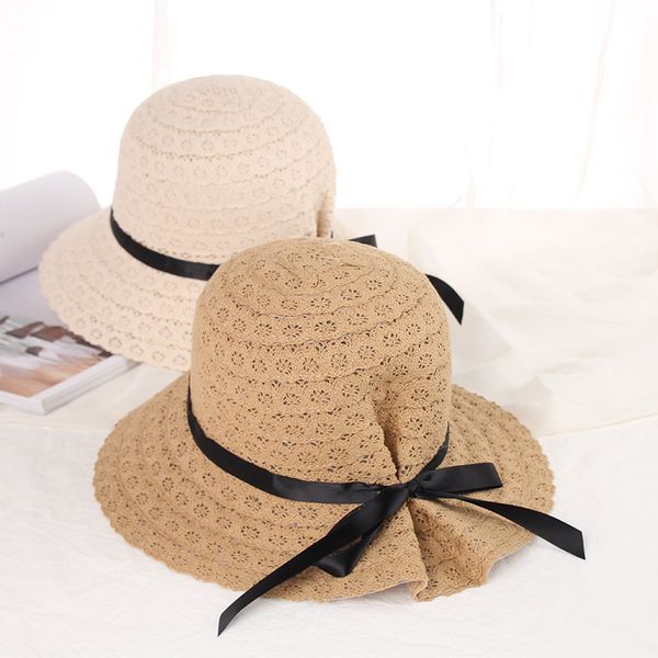 h7653 ladies summer lace fisherman hat women outdoor travel beach sunscreen sunshade cap girl bowknot hollow breathable hats, Blue;gray
h7653 ladies summer lace fisherman hat women outdoor travel beach sunscreen sunshade cap girl bowknot hollow breathable hats, Blue;gray