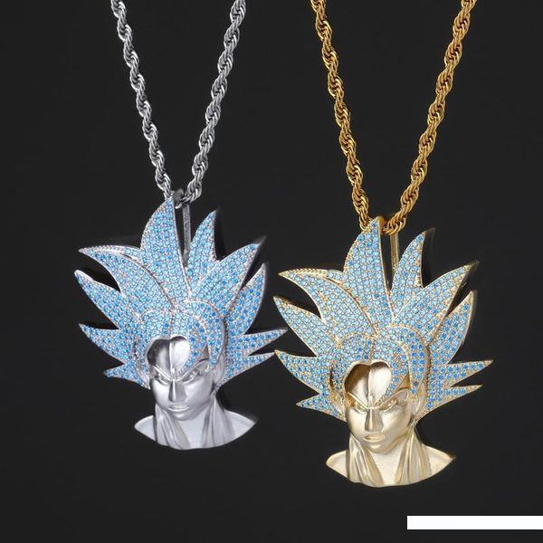 wukong pendant necklace cute cartoon charm mens hip hop jewelry ice out diamond hiphop gold necklaces, Silver
wukong pendant necklace cute cartoon charm mens hip hop jewelry ice out diamond hiphop gold necklaces, Silver