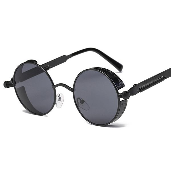 metal steampunk sunglasses men women fashion round glasses brand design vintage sunglasses uv400 eyewear shades, Silver
metal steampunk sunglasses men women fashion round glasses brand design vintage sunglasses uv400 eyewear shades, Silver