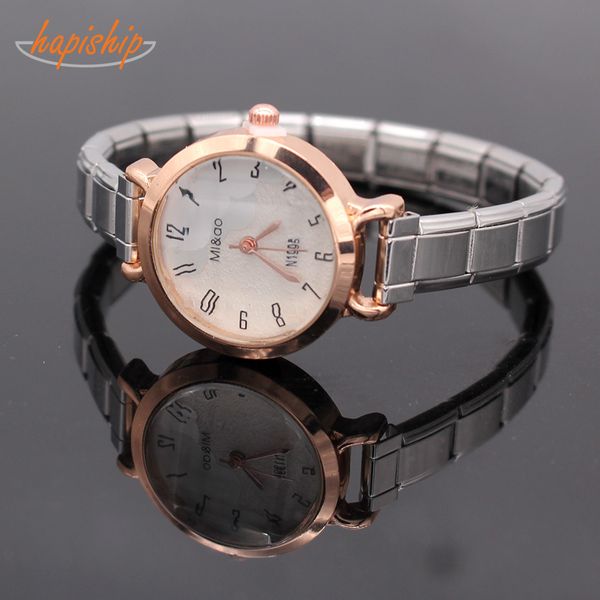 hapiship fashion men women's silver stainless steel 9mm width rose watch bracelet bangle for friend wife birthday gift g133, Golden;silver
hapiship fashion men women's silver stainless steel 9mm width rose watch bracelet bangle for friend wife birthday gift g133, Golden;silver