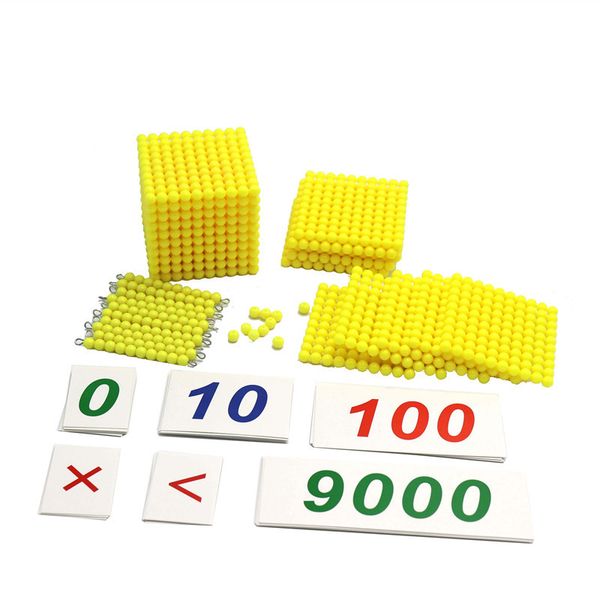 new baby toy montessori golden bead 2000+100+10 math early childhood education preschool training kids toys
new baby toy montessori golden bead 2000+100+10 math early childhood education preschool training kids toys