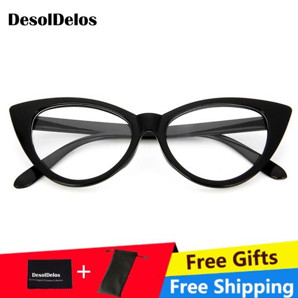 2019 new cat eye optical glasses women transparent eyewear brand vintage clear eyeglasses optical frame oculos, Black
2019 new cat eye optical glasses women transparent eyewear brand vintage clear eyeglasses optical frame oculos, Black