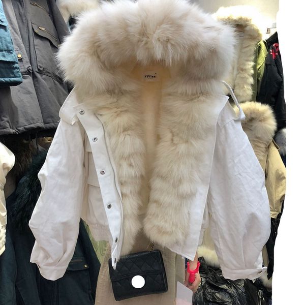 природные шуба женщины большой меховой parker пальто 2019 новый женский luxury winter parka jacket short-стиль воротник overcoats, Black
природные шуба женщины большой меховой parker пальто 2019 новый женский luxury winter parka jacket short-стиль воротник overcoats, Black