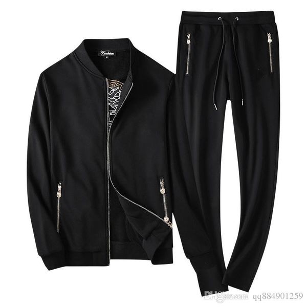 19ss new fashion black mens suits jogger jackets long sleeve with pants suit hip hop zipper designer tracksuits sportswear plus size -4xl, Gray
19ss new fashion black mens suits jogger jackets long sleeve with pants suit hip hop zipper designer tracksuits sportswear plus size -4xl, Gray