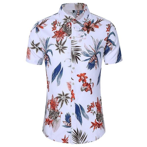 men's casual shirts jaycosin fashion men slim loose hawaii short sleeve printed turn-down cotton collar fit mar, White;black
men's casual shirts jaycosin fashion men slim loose hawaii short sleeve printed turn-down cotton collar fit mar, White;black