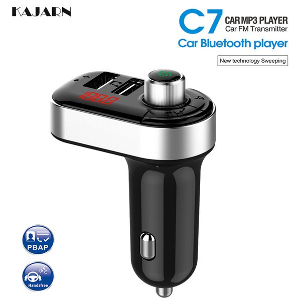 kajarn fm transmitter car mp3 player car kit handswireless bluetooth fm modulator charger dual usb radio electronic kit
kajarn fm transmitter car mp3 player car kit handswireless bluetooth fm modulator charger dual usb radio electronic kit