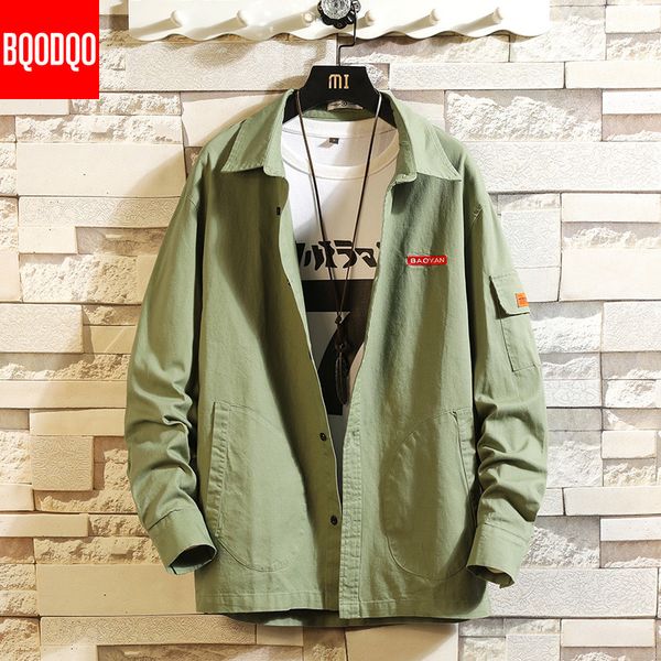 plus size cargo shirt men cotton autumn fashions streetwear casual blouse male 5xl army green long sleeve shirts, White;black
plus size cargo shirt men cotton autumn fashions streetwear casual blouse male 5xl army green long sleeve shirts, White;black