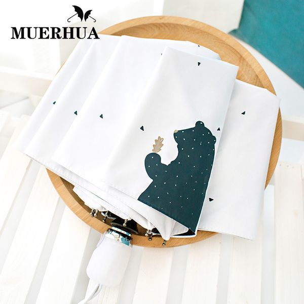 muerhua полностью автоматическая коробка передач женщины дождя зонт cute anti-uv три складные зонты водонепроницаемый прочный карманный зонт
muerhua полностью автоматическая коробка передач женщины дождя зонт cute anti-uv три складные зонты водонепроницаемый прочный карманный зонт
