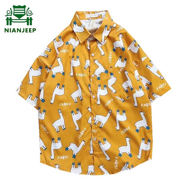 2020 casual printed shirt men hawaii beach women fashion short sleeve shirts male hip hop streetwear harajuku mens clothing, White;black
2020 casual printed shirt men hawaii beach women fashion short sleeve shirts male hip hop streetwear harajuku mens clothing, White;black