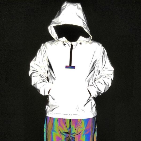 homens noite cheia reflexivo jaqueta com bolso grande rua metade zÃper hip hop homem blusão casaco com capuz casuais pullover vi, Tan;black
homens noite cheia reflexivo jaqueta com bolso grande rua metade zÃper hip hop homem blusão casaco com capuz casuais pullover vi, Tan;black