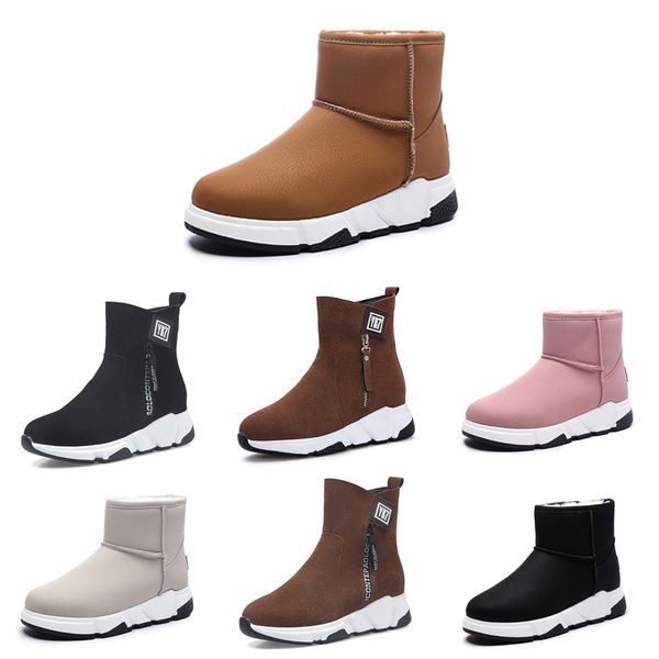 new non-brand designer winter boots for women triple black red beige brown leather suede snow ankle boots keep warm 35-40 style 14
new non-brand designer winter boots for women triple black red beige brown leather suede snow ankle boots keep warm 35-40 style 14