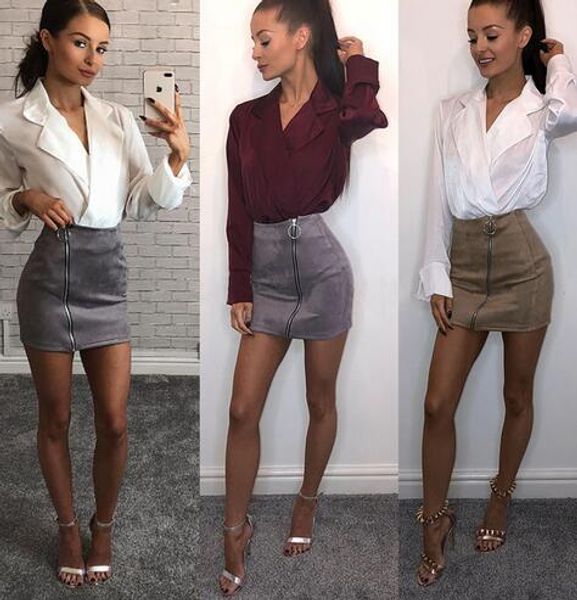 сексуальная кожа замши тонкая юбка женская молния весна лето высокая талия короткая юбка 2019 новый bodycon party мини-юбка-карандаш, Black
сексуальная кожа замши тонкая юбка женская молния весна лето высокая талия короткая юбка 2019 новый bodycon party мини-юбка-карандаш, Black