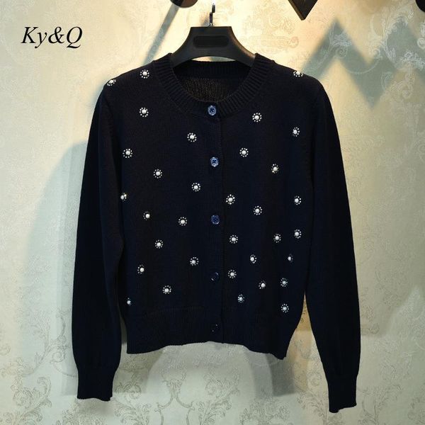women luxury 2020 spring tide blue rhinestone beaded single breasted cardigan jacket women knit sweater clothes, White
women luxury 2020 spring tide blue rhinestone beaded single breasted cardigan jacket women knit sweater clothes, White