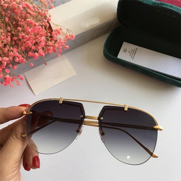 luxury- new fashion designer sunglasses 0428 pilot metal frameless summer outdoor style uv 400 protection popular eyewear, White;black
luxury- new fashion designer sunglasses 0428 pilot metal frameless summer outdoor style uv 400 protection popular eyewear, White;black
