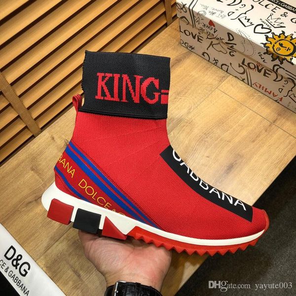 iduzi design shoes speed trainer platform casual of triple socks red bule white flat fashion mens womens sports sneakers fashion size 36-46, Black;red
iduzi design shoes speed trainer platform casual of triple socks red bule white flat fashion mens womens sports sneakers fashion size 36-46, Black;red