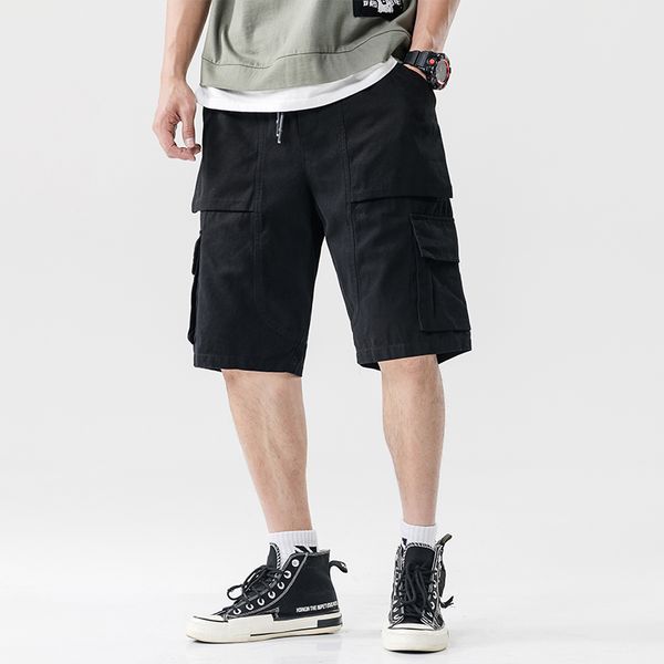 januarysnow brand designer streetwear summer casual shorts men pockets mens cargo shorts cotton solid bermuda knee length men's shorts, White;black
januarysnow brand designer streetwear summer casual shorts men pockets mens cargo shorts cotton solid bermuda knee length men's shorts, White;black