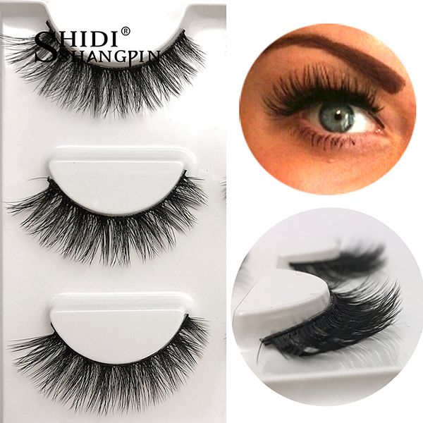 shidishangpin 3 pairs natural false eyelashes fake lashes long makeup 3d mink lashes extension eyelash mink eyelashes for beauty
shidishangpin 3 pairs natural false eyelashes fake lashes long makeup 3d mink lashes extension eyelash mink eyelashes for beauty
