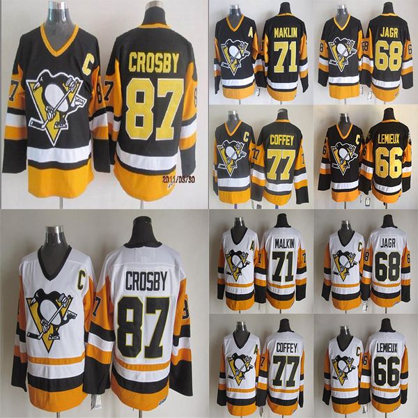 vintage version pittsburgh penguins jersey 87 sidney crosby 77 coffey 71 evgeni malkin 66 lemieux hockey jerseys, Black;red
vintage version pittsburgh penguins jersey 87 sidney crosby 77 coffey 71 evgeni malkin 66 lemieux hockey jerseys, Black;red