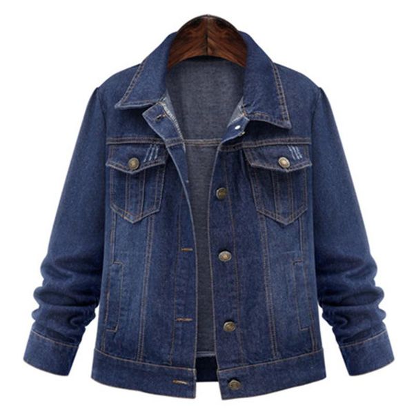 autumn winter women denim jacket long sleeve short denim coat for women jeans jacket plus size outerwear tide, Black;brown
autumn winter women denim jacket long sleeve short denim coat for women jeans jacket plus size outerwear tide, Black;brown
