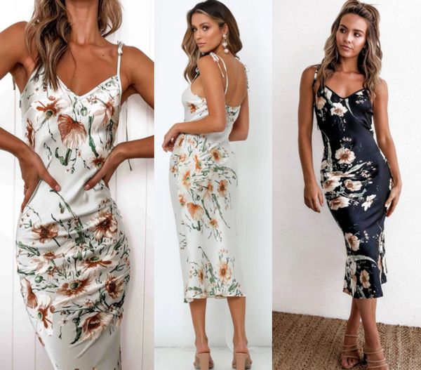 women spring summer dresses 2021 new fashion floral printed bodycon party dress spaghetti strap sleeveless casual evening long dress, Black;gray
women spring summer dresses 2021 new fashion floral printed bodycon party dress spaghetti strap sleeveless casual evening long dress, Black;gray