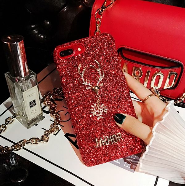 bling christamas for iphone x xs max 6 7 8 plus scrub back cover santa claus elk shockproof with a shiny back cover 
bling christamas for iphone x xs max 6 7 8 plus scrub back cover santa claus elk shockproof with a shiny back cover