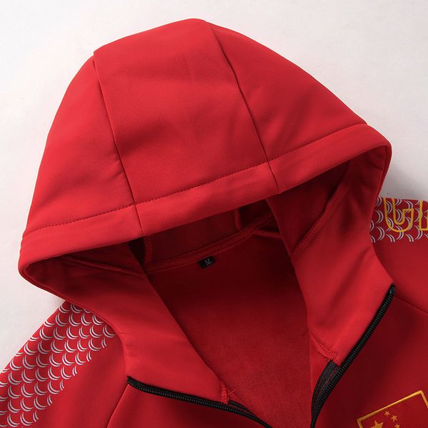 national team sports set men and women sports clothing plus velvet thick hoodie couples coat coach clothing customizable, White;black
national team sports set men and women sports clothing plus velvet thick hoodie couples coat coach clothing customizable, White;black