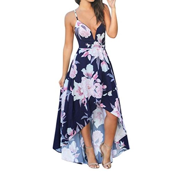 aimik women's summer dress deep v neck backless sleeveless dress floral print split maxi party beach, Black;gray
aimik women's summer dress deep v neck backless sleeveless dress floral print split maxi party beach, Black;gray