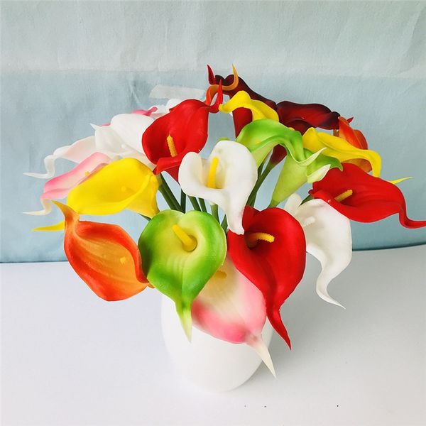 balleenshiny artificial fake flowers calla lilies diy wedding bride bouquet home decoration accessories pu flower table decor
balleenshiny artificial fake flowers calla lilies diy wedding bride bouquet home decoration accessories pu flower table decor