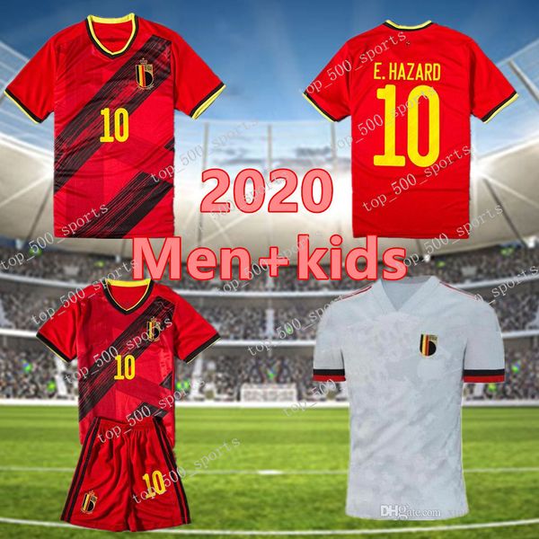kids kit belgium soccer jersey 2020 european cup men home away e.hazard maillot de foot lukaku camisetas de bruyne football shirt, Black;yellow
kids kit belgium soccer jersey 2020 european cup men home away e.hazard maillot de foot lukaku camisetas de bruyne football shirt, Black;yellow