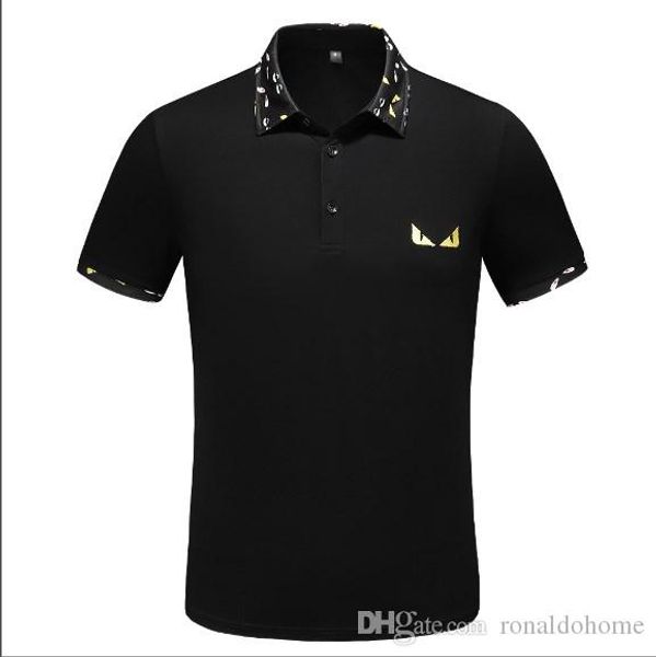 2019 spring luxury italy tee t-shirt designer polo shirts high street embroidery garter clothing mens brand polo shirt, White;black
2019 spring luxury italy tee t-shirt designer polo shirts high street embroidery garter clothing mens brand polo shirt, White;black