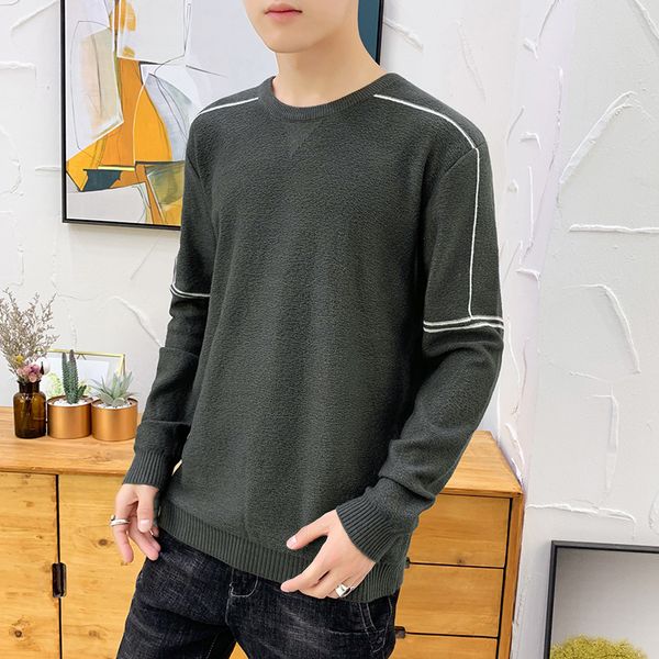 winter sweater men's slim warm fashion solid color knitted pullover man streetwear wild long-sleeved sweater male clothes -3xl, White;black
winter sweater men's slim warm fashion solid color knitted pullover man streetwear wild long-sleeved sweater male clothes -3xl, White;black