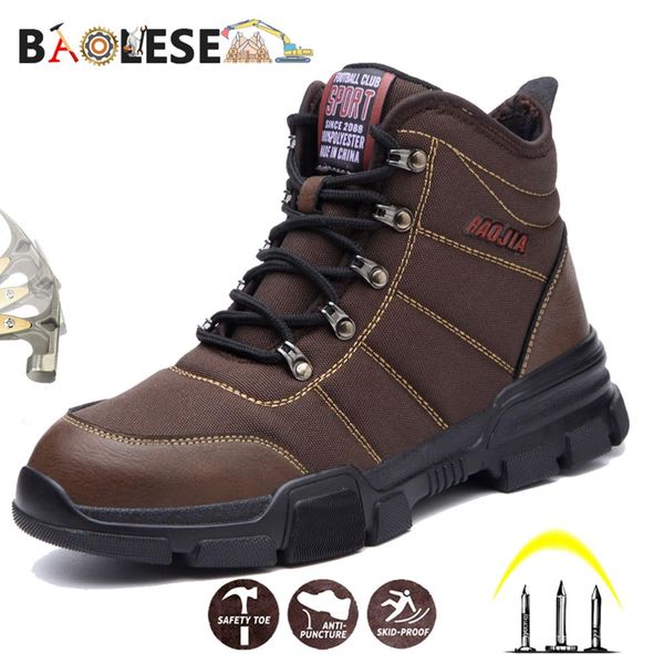baolesem man safety shoes steel cap men work safety shoes anti-smashing working boots for man fashion men's new, Black
baolesem man safety shoes steel cap men work safety shoes anti-smashing working boots for man fashion men's new, Black