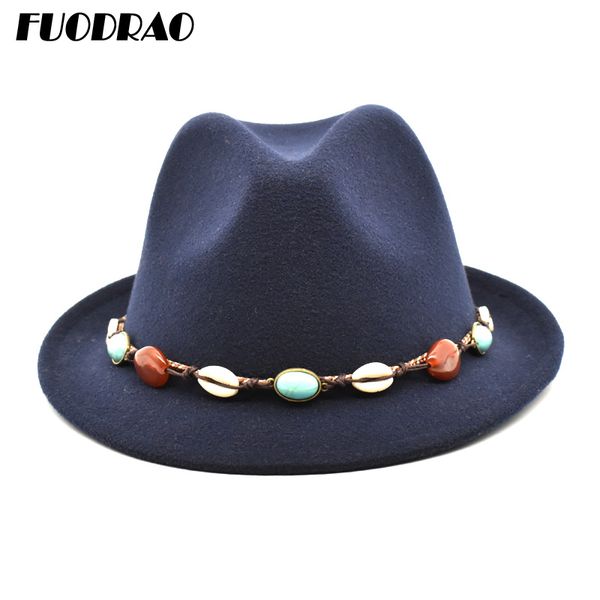 fuodrao men's solid color winter warm hat jazz hat ladies outdoor travel black fedora jazz imitation sun f44, Blue;gray
fuodrao men's solid color winter warm hat jazz hat ladies outdoor travel black fedora jazz imitation sun f44, Blue;gray
