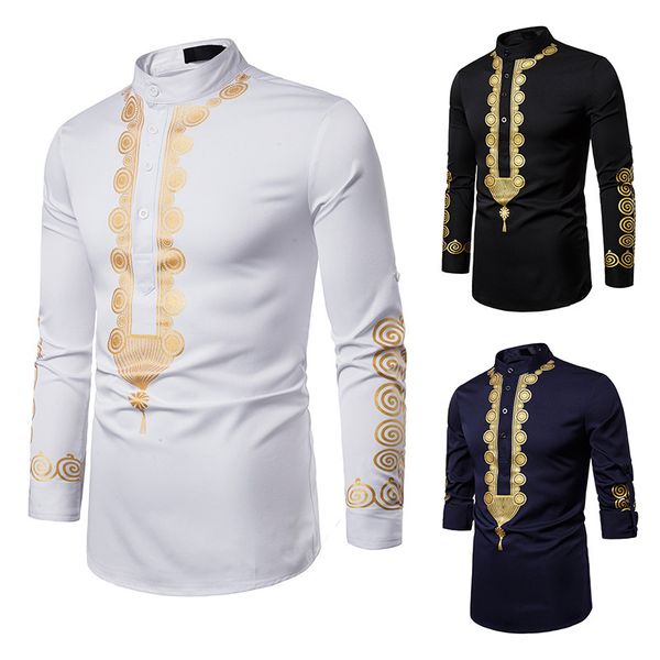 national style men long sleeve shirt gilding pullover dress shirts india slim fashion streetwear plus size camisa masculina, White;black
national style men long sleeve shirt gilding pullover dress shirts india slim fashion streetwear plus size camisa masculina, White;black