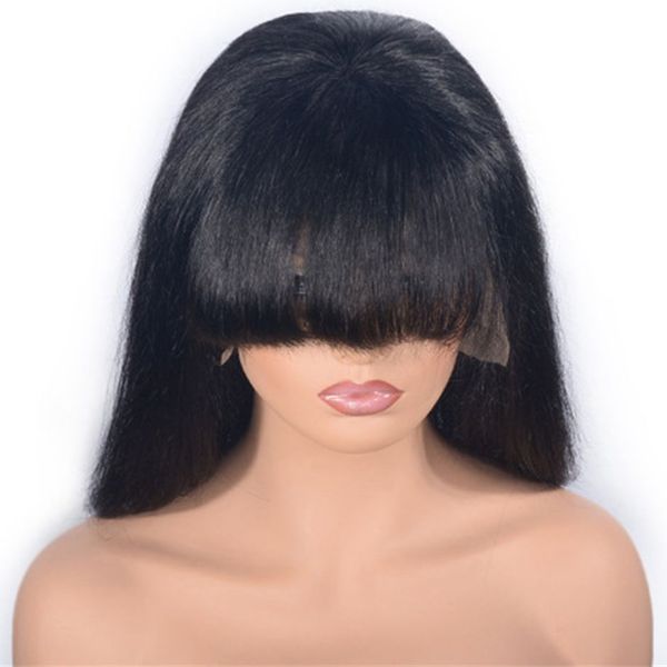 virgin malaysian hair wigs glueless lace front wig for women 130% density straight bob wig with baby hair, Black;brown
virgin malaysian hair wigs glueless lace front wig for women 130% density straight bob wig with baby hair, Black;brown