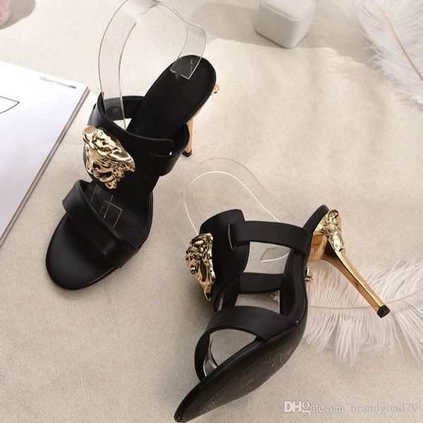 fashion sandals high-end custom high heels european station casual shoes manufacturers promotion (with box, Black
fashion sandals high-end custom high heels european station casual shoes manufacturers promotion (with box, Black