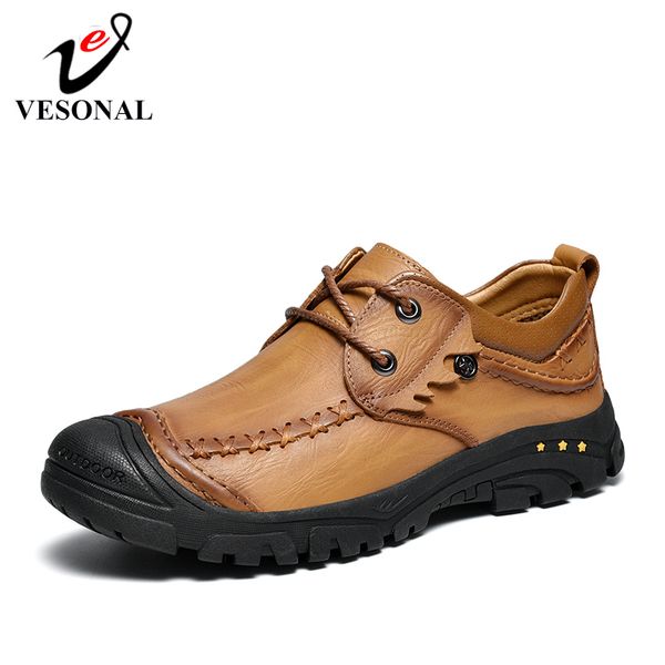 vesonal brand summer genuine leather outdoors men shoes comfortable male footwear fashion classic retro quality leather shoes, Black
vesonal brand summer genuine leather outdoors men shoes comfortable male footwear fashion classic retro quality leather shoes, Black