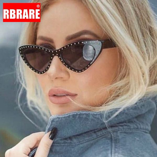rbrare retro cat eye sunglasses women 2019 designer sun glasses for women rivet vintage feminino, White;black
rbrare retro cat eye sunglasses women 2019 designer sun glasses for women rivet vintage feminino, White;black