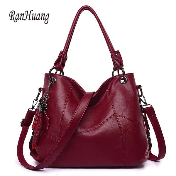ranhuang new 2020 women's casual handbags tassel handbags leather shoulder bags bolsa feminina