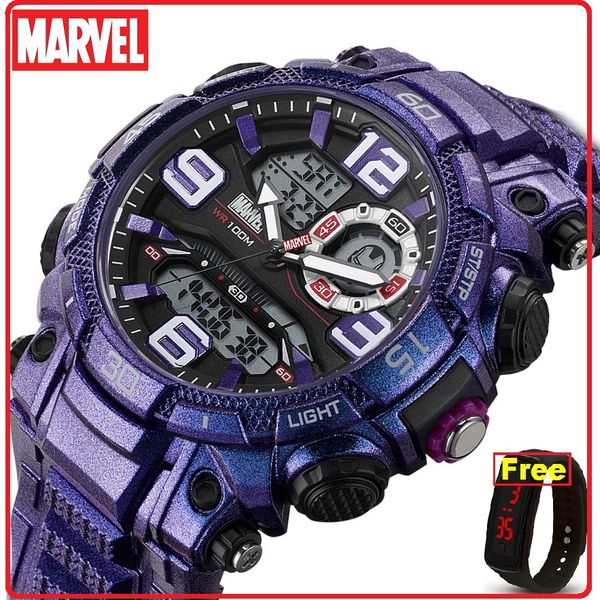 marvel lron man 100m waterproof wristwatch dual display clock male relogios masculino sport watch men 9103, Slivery;brown
marvel lron man 100m waterproof wristwatch dual display clock male relogios masculino sport watch men 9103, Slivery;brown
