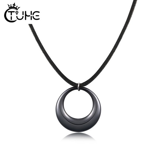 leather rope choker big o necklace with bling crystal black ceramic collar bondage goth choker women gothic necklace jewelry, Silver
leather rope choker big o necklace with bling crystal black ceramic collar bondage goth choker women gothic necklace jewelry, Silver