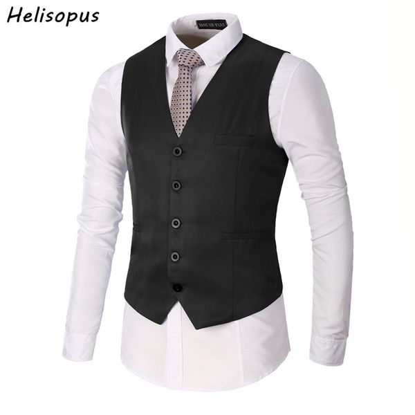 helisopus mens suit vest male slim fit vest waistcoat business wedding party masculino social blazer, Black;white
helisopus mens suit vest male slim fit vest waistcoat business wedding party masculino social blazer, Black;white
