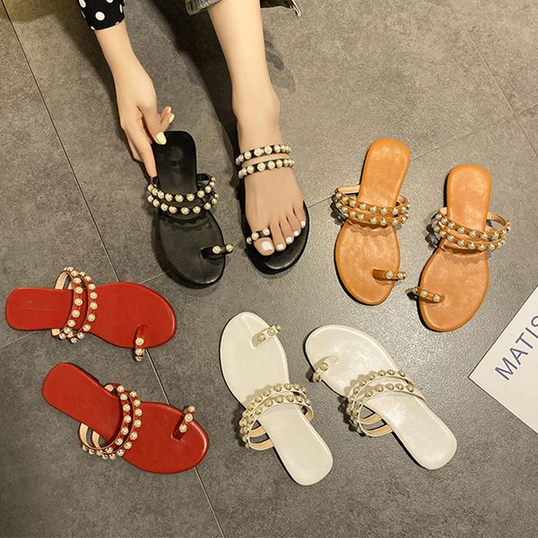slippers 2021 summer women flip flops fashion females pearl small fresh beach open toe flat casual shoes ladies sandals, Black
slippers 2021 summer women flip flops fashion females pearl small fresh beach open toe flat casual shoes ladies sandals, Black