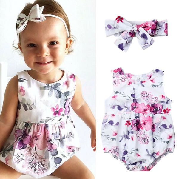 pudcoco toddler baby girl summer floral kid sleeveless romper headband outfits set, Blue
pudcoco toddler baby girl summer floral kid sleeveless romper headband outfits set, Blue
