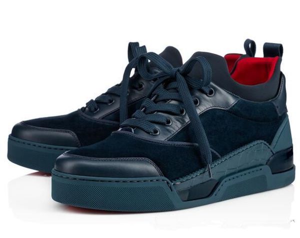 2019 famous designer men wedding shoe red bottom sneakers men shoe aurelien flat sneakers low- suede trainers outdoor walking sneaker l14, Black
2019 famous designer men wedding shoe red bottom sneakers men shoe aurelien flat sneakers low- suede trainers outdoor walking sneaker l14, Black