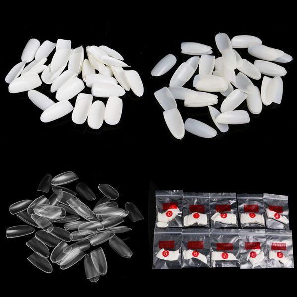 1pack/500 pcs oval full round acrylic french false fake nail tips white natural clear new, Red;gold
1pack/500 pcs oval full round acrylic french false fake nail tips white natural clear new, Red;gold