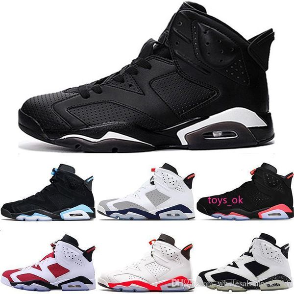 6 men 6s basketball shoes unc tinker black cat gatorade white infrared carmine maroon oreo trainer sport sneaker size 41-47 ing
6 men 6s basketball shoes unc tinker black cat gatorade white infrared carmine maroon oreo trainer sport sneaker size 41-47 ing